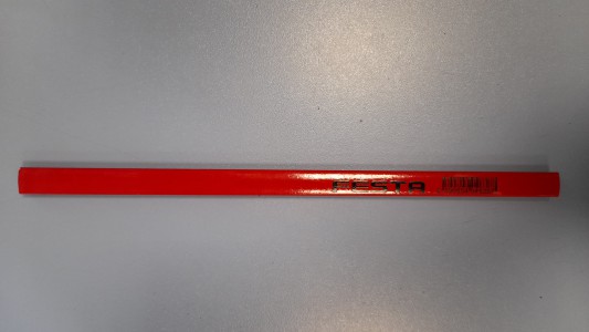 Tesárska ceruzka červená 250mm