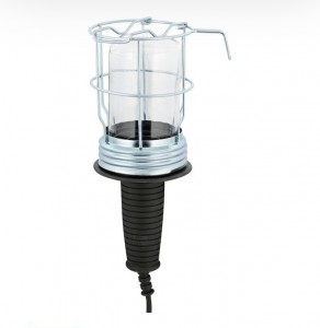 Gumenná ručná lampa 60W/230V E27 5M