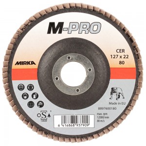 Brúsny disk 127mm G80 CER M-PRO Inox
